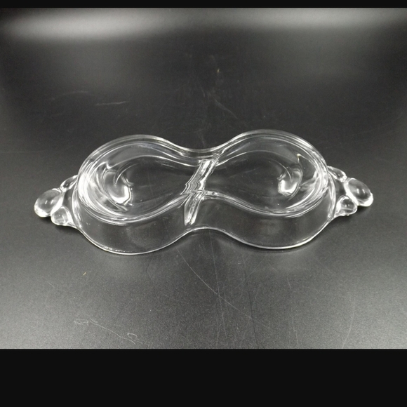 DUNCAN & MILLER Vintage Canterbury 3 piece Crystal Sugar, Creamer & Divided Tray - Picture 8 of 11